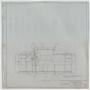 Technical Drawing: Plans For Wingate High School Building, Wingate, Texas: Basement Plan