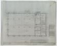 Primary view of Prairie Oil and Gas Company Office Building, Eastland, Texas: Basement Floor Plan