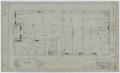 Technical Drawing: Thomas Office Building, Midland, Texas: First Floor Plan