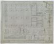Technical Drawing: Prairie Oil and Gas Company Office Building, Eastland, Texas: Footing…