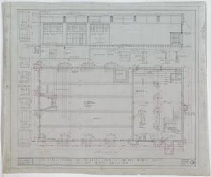 Primary view of object titled 'Baker-Campbell Company Store, Munday, Texas: Basement & Foundation Plan'.