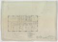 Technical Drawing: Superior Oil Company Office, Midland, Texas: Second Floor Plan