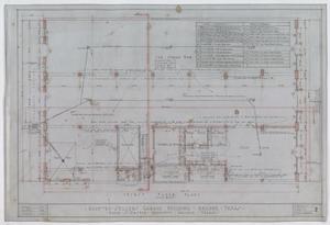 Primary view of object titled 'Garage Building, Abilene, Texas: First Floor Plan'.