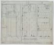 Technical Drawing: Snyder National Bank, Snyder, Texas: Basement, First, & Second Floor …