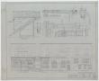 Technical Drawing: First State Bank Building, Big Springs, Texas: Stair, Front, & Side E…