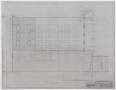 Technical Drawing: Bank And Office Building, Brownwood, Texas: Side Elevation