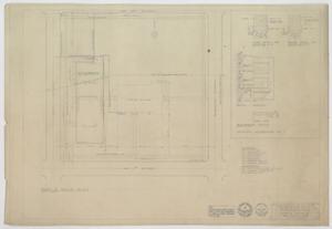 Primary view of object titled 'College Heights Elementary School, Abilene, Texas: Plot & Roof Plan'.