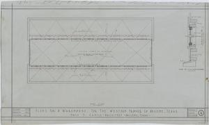 Primary view of object titled 'Warehouse, Abilene, Texas: Roof Plan'.