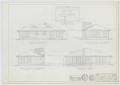 Thumbnail image of item number 1 in: 'Veterans' Housing, Abilene, Texas: Elevation Renderings - Design 5F-D1'.
