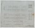 Technical Drawing: Plans For A High School Building, Winters, Texas: First, Second, & Th…