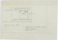 Technical Drawing: Elementary School Building, Abilene, Texas: Section Thru Stage
