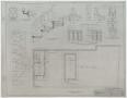 Technical Drawing: Bank And Office Building, Brownwood, Texas: Roof And Pent House Plan