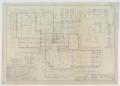 Technical Drawing: Midwest Electric Cooperative Office, Roby, Texas: First Floor Plan
