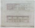 Thumbnail image of item number 1 in: 'Store Building, Abilene, Texas: Rear & Front Elevation'.