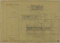 Technical Drawing: Garage & Sales Building, Abilene, Texas: Roof Plan & Elevation Drawin…