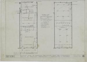Primary view of object titled 'Garage Building, Abilene, Texas: Floor Plan'.