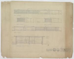 Primary view of object titled 'College Heights Elementary School, Abilene, Texas: Elevation Renderings'.