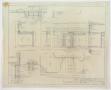 Technical Drawing: Daxton Building, Abilene, Texas: Window & Entrance Plan With Elevatio…