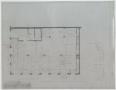 Thumbnail image of item number 2 in: 'Five Story Store And Office Building, Coleman, Texas: First Floor Plan'.