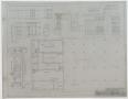 Technical Drawing: Bank And Office Building, Brownwood, Texas: Basement Plan