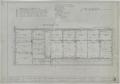 Technical Drawing: Two Story Business Building, Ranger, Texas: First Floor Plan