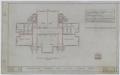 Technical Drawing: Stamford High School Alterations, Stamford, Texas: Basement Floor Plan