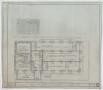 Technical Drawing: Snyder National Bank, Snyder, Texas: Foundation Plan