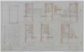 Thumbnail image of item number 2 in: 'Stamford High School Alterations, Stamford, Texas: Toilet Plans'.