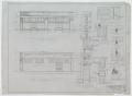 Technical Drawing: Store Building, Breckenridge, Texas: Front & Rear Elevations