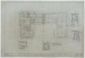 Technical Drawing: Simmons University Dormitory, Abilene, Texas: First Floor Plan