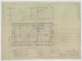 Technical Drawing: Superior Oil Company Office, Midland, Texas: Floor & Plot Plans