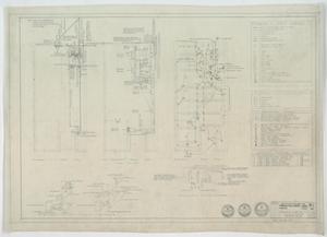Primary view of object titled 'Production Credit Association Office Building, Abilene, Texas: Plumbing, Air Conditioning, & Electrical Floor Plans'.