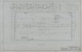 Technical Drawing: Two Story Store Building, Abilene, Texas: Second Floor Plan