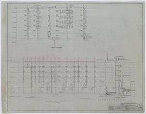 Primary view of object titled 'Five Story Store And Office Building, Coleman, Texas: Plumbing & Heating Riser Diagrams'.