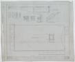 Technical Drawing: Baker-Campbell Company Store, Munday, Texas: Roof Plan