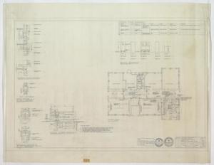Primary view of object titled 'College Heights Elementary School Alterations, Abilene, Texas: Floor Plan'.