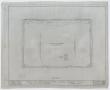 Technical Drawing: Plans For The Munday High School, Munday, Texas: Roof Plan