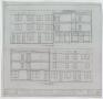 Technical Drawing: Business Building, Ranger, Texas: Longitudinal Sections
