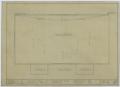 Technical Drawing: Higginbotham & Co. Garage, Stephenville, Texas: Plan of Roof