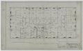 Technical Drawing: Thomas Office Building, Midland, Texas: Second & Third Floor Plan