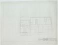 Technical Drawing: Wingren and Frazier Office Building, Abilene, Texas: Second Floor Plan