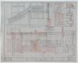 Technical Drawing: First National Bank, Pecos, Texas: Stair, Window, & Wall Elevations