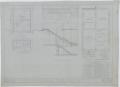Thumbnail image of item number 2 in: 'Colorado National Bank, Colorado, Texas: Framing Plan & Stair Details'.