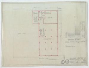 Primary view of object titled 'Abell Department Store, Midland, Texas: Basement Plan'.