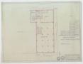 Primary view of Abell Department Store, Midland, Texas: Basement Plan