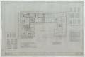 Technical Drawing: Simmons University Dormitory, Abilene, Texas: Second Floor Plan