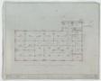 Primary view of Prairie Oil and Gas Company Office Building, Eastland, Texas: Second Floor Mechanical Plans