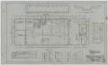 Technical Drawing: Stamford Steam Laundry, Stamford, Texas: Floor Plan