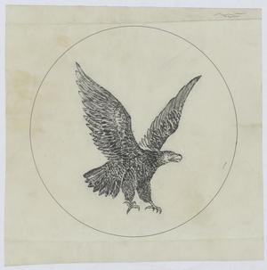 Primary view of object titled 'Abilene High School, Abilene, Texas: Eagle Drawing'.