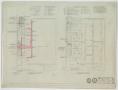 Technical Drawing: Raybeck Company Office Building, Abilene, Texas: Floor Plan